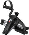 Home Gym Equipment - Mini Exercise Bike Pedal Exerciser with Digital Monitor Under Desk Fitness Cycle for Arms & Legs Rehab - Perfect For Home Exercise Gym Accessories By Usman's Hub. 