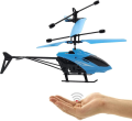 Hand Induction Control Flying Helicopter Toy with Infrared Sensor, USB Charger and Flashing Light for Kids. 