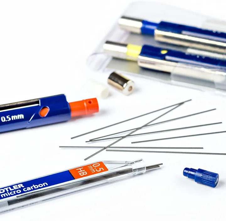 Staedtler%20Mars%20Micro%20Carbon%20%20Mechanical%20Pencils%200.5mm%20HB%20lead%20Refill%202B%20&%20HB%20(%202%20Tubes%20Total%20Leads%2024%20)%20-%20Image%203
