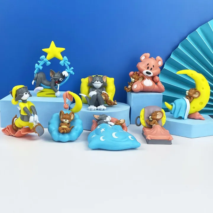 1PC Random Tom and Jerry Cartoon Action Figures Model | Daraz.pk