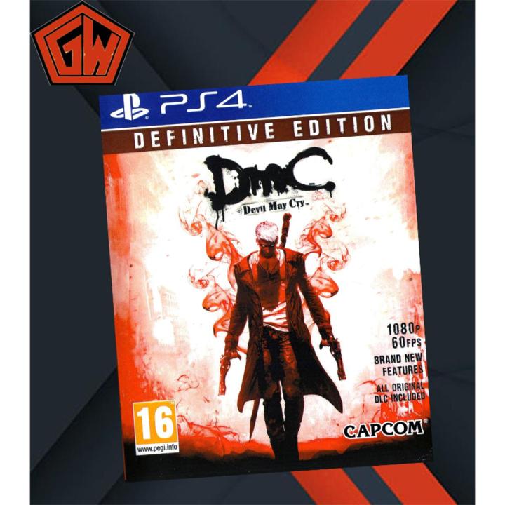 PLAYSTATION 4 DVD DEVIL MAY CRY DEFINITIVE EDITION PS4 GAME | Daraz.pk