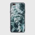 Oppo A77 Cover - SkinLee HQ Infinity Glass Case (Soft) - Ocean - SKINLEE-265-1-859-113. 