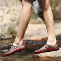 【FOOT SOFA】Beach Sandals for Men Quick Dry Shoes Water Shoes for Men Jelly Shoes. 