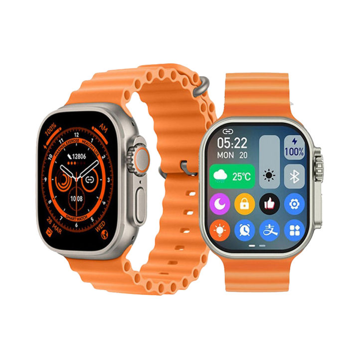 Ultra Smart Watch S8 Ultra Series 8 49mm Smartwatch Bluetooth Call Waterproof Sleep Monitor Fitness Bracelet Men Women Watch For Android IOS PK T900 T800 i7 Pro Max Daraz.pk