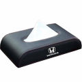 Car Tissue Box High Quality Honda Logo Pu Leather - Black  by D-store. 