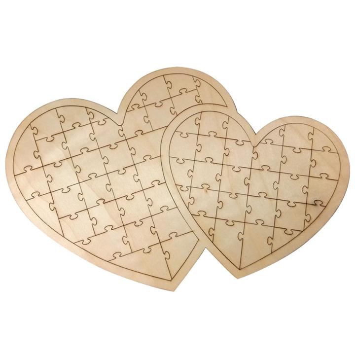 【DM bag factory Store】Wedding Supplies Double Guest Book Puzzle