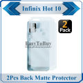2Pcs Infinix Hot 10 Back Matte Protector Soft Skin Sheet Soft Film Protector For Infinix Hot 10. 