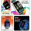 Zero® Ignite Smart Watch | 1.83” IPS Curved Screen, Bluetooth Calling, 100+ Watch Faces | IP67 Waterproof, SpO2 & Heart Rate Monitor | Best Price Smartwatch for Men & Women, iPhone & Android. 