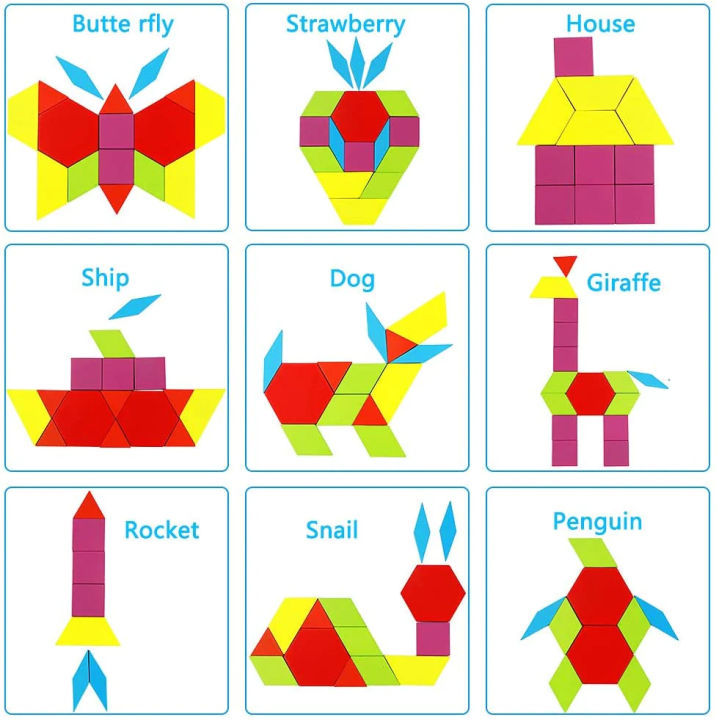 6%20Set%20-%2042%20Pcs%20-%20Pattern%20Blocks%20Geometric%20Shapes%20Mini%20Plastic%20Tiles%20Puzzles%20Brain%20Teaser%20Toy%20Learning%20Educational%20Intelligent%20Montessori%20Toys%20for%20Kids%20Boys%20girls%20Children%20-%20Colorful%20Tangram%20Jigsaw%20Puzzle%20Game%20Block%20Geometric%20Shape%20-%20Image%204
