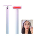 Red Light Therapy EMS Microcurrent Facial Wand Eye Dark Spots Hyperpigmentation Face Massager Anti-aging Firming Beauty Tool. 