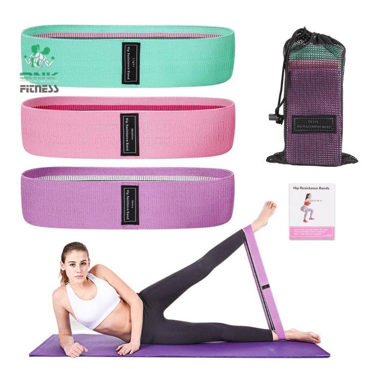 Elastic Loop Resistance Bands Fabric Resistance Bands Set – Loop  Bands for Women and Men Exercise Bands for ; Durable and Resistant Workout Bands Home or Gym Exercise Gear High Performance Mini Cloth Bands,