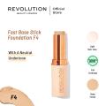 Makeup Revolution Fast Base Stick Foundation F4. 