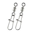 Stainless Steel Fishing Connector Pin Bearing Rolling Swivel Snap Pins Fishing Lonni. 