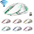 ZERODATE X70 2.4GHz Wireless 6-Keys 2400 DPI Adjustable Ergonomics Optical Gaming Mouse with Breathing Light. 