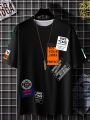 Writting Printed T shirt For Men/women Summer Collection Soft jersy o neck hlf seleves t shirt. 