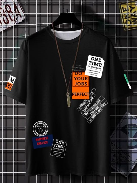 Writting%20Printed%20T%20shirt%20For%20Men/women%20Summer%20Collection%20Soft%20jersy%20o%20neck%20hlf%20seleves%20t%20shirt%20-%20Image%203
