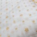Pure Bemberg Chiffon Banarsi Dupatta 2.5 Yards - Dyeable. 