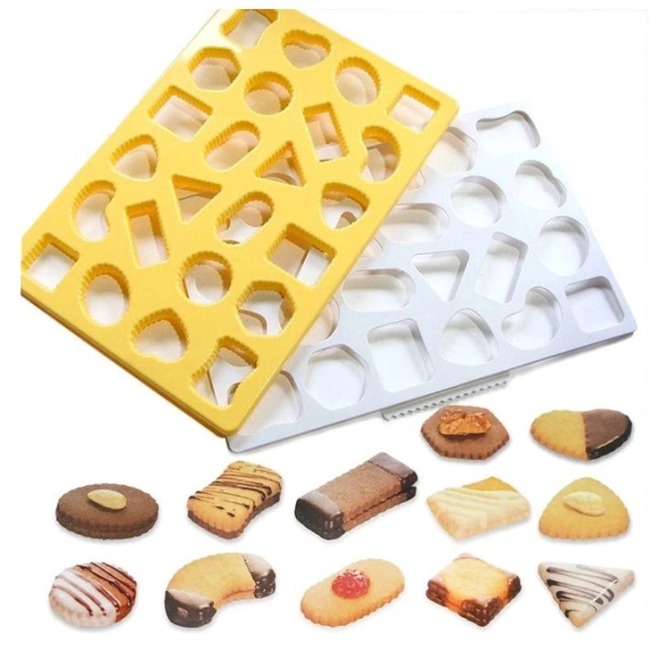 Cookie Cutting Sheet Plastic 24 Designs