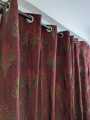 High Quality Premium Curtain 1Pc Parda (55*96 Inches) Elegant & Crystal Designs With Guaranteed Ring(Eyelet) For Bedroom & Living Room. 