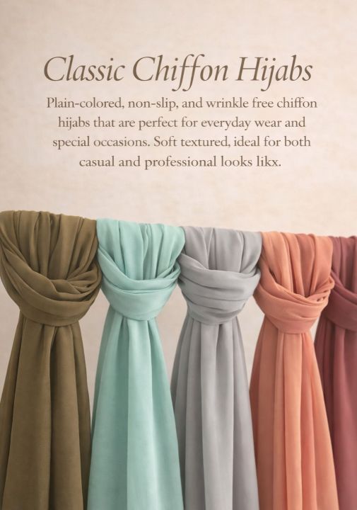 Chiffon%20Georgette%C2%A0%20Hijab%20Scarf%20for%20girls%20Easy%20to%20wear%20Double%20Loop%20Plain%20Chiffon%20Georgette%C2%A0%20Hijab%20Stoller%20Scarf-%20Multicolour%20Dupattas%20for%20girls%20and%20women%20-%20Image%204