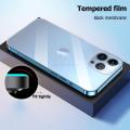 （For iP14 ProMax）Back Glass For IPhone 14 Pro Max Screen Protector Rear Film For IPhone 11 12 13 Pro Max Mini SE XS XR X 8 7 Plus Tempered Glass. 