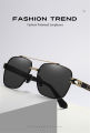 AORON New Polarized Men Sunglasses UV400 Luxury Brand Pilot Polarized Metal Fram Men Sunglasses Classic Fashion Driving Glasses. 