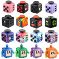 【Beiver Jewelry Store】6/12 Sides Cube Decompression Toy Rainbow Stress Relief Autism OCD Sensory Toys Fingertip Desk Toy for Kids. 