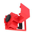 Clamp Type Circuit Breaker Lockout Tagout Electrical Clamp-On Lock Out. 