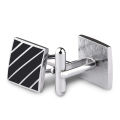 Cufflinks for Men | New Style Silver Black Cufflinks | Gift for Men | Shirt Accessories. 