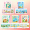 Magic Water Coloring Books, Water Drawing Doodle Book for Children 8 Pages with 2 Magic Pens, Learning Toys for 2 3+ Year Old Boys Girls, Painting Board for Children, Drawing Gifts for Kids. 