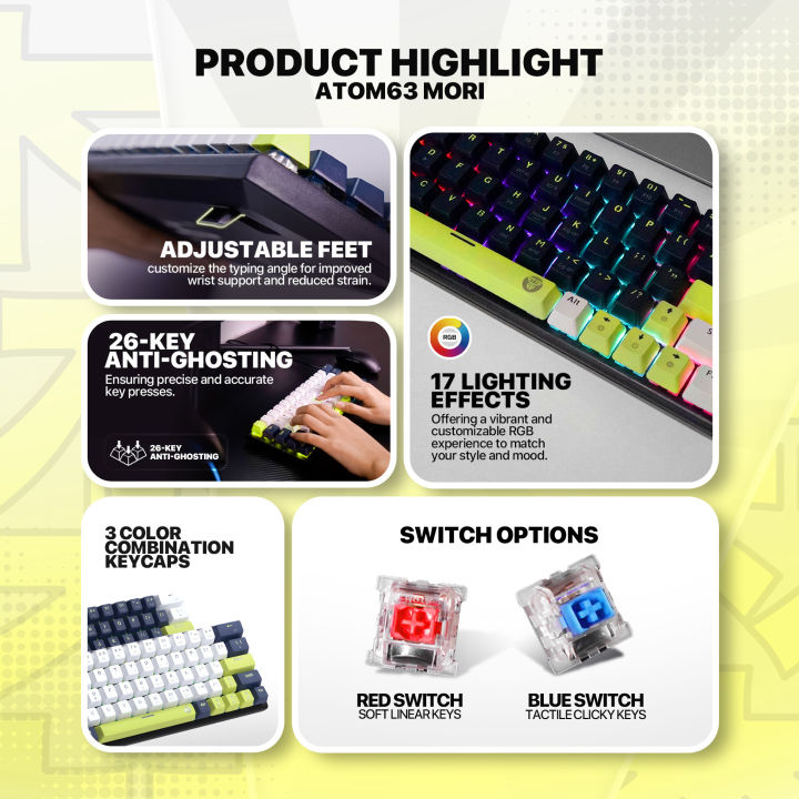 Fantech%20Mechanical%20Keyboard%20Atom%2063%20-%20(Mori%20Edition)%20and%20Atom%2081%20(Mizu%20Edition)%20RGB%20-%203%20Pins%20Hot%20Swappable%20---RED%20&%20BLUE%20SWITCHES%20-%20Image%203