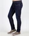 Straight Stretch Blue Jeans For Men. 
