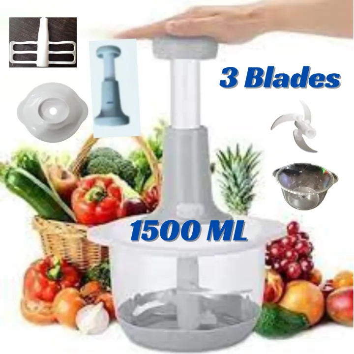 Chopper%20Food%20Processor,%201500%20ml%20Chopper,%20Push%20Chopper,%203%20Blade%20Double%20Coated%20Layer%20Transparent%20Bowl%20Mincer%20%7C%7C%20Mixer%20Best%20Food%20Chopper%20with%20Mixture%20Attachment%20-%20Image%202