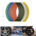 Universal Reflective Wheel Stickers Rim Stripe Decal Tape-Reflective Rim Tape Wheel Stripe Decal Trim For Motorcycle Wheel. 