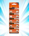 10 x AG0 Button Batteries LR69 LR521 379A SR521SW D379 Button Cell Coin Battery. 