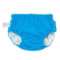 Swim Diaper Waterproof Nappy Pool Cover Snap Cloth Eco-friendly Reusable Diapers - Blue (for14-16KG), as described. 