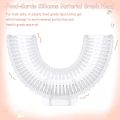 Baby Toothbrush Children's Teeth Cleaning Brush Kids U-Shaped Toothbrush For Children Mouth Oral Cleaning Brush 360 Degrees U Shaped Tooth Dental Training Toothbrushes Oral Care Portable Mouth-Cleaning Manual With Handle Daily Children's Cleaning Food. 