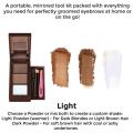 Luscious Brow Luxe Tool Kit Light. 