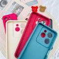 Luxury Solid Color Angel Eyes Case for Infinix Hot 40 X6836 / Hot 40 Pro X6837 / Tecno Spark 20 Pro KJ6. 