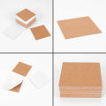 Self-Adhesive Cork Coasters,Cork Mats Cork Backing Sheets for Coasters and DIY Crafts Supplies (40, Square). 