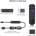 Roku Streaming Stick 4K 2021 | Streaming Device 4K/HDR/Dolby Vision with Roku Voice Remote and TV Controls. 