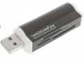 All In One USB 2.0 Multifunction 1xSiyoteam mini multi in one memory card reader. 