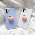 【Dislikelike】3D Toys Squishy Punky Peach Case For Samsung Galaxy A01 A12 A22 A31 A51 A52 A71 A72 A81 A91 Animals Soft Protective TPU Cover. 