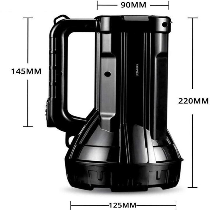 DP-7045B%20Rechargeablel%20Bright%20Led%20Torch%20Light%20Laser%20Long%20Range%20Distance%20High%20Power%20Search%20Light%20Kisan%20Rechargable%20Emergency%20Lights%20Torch%20(Black)%20-%20Image%203