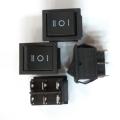 5 Pcs- 12V 30A DC Rocker Switch 250V 16A AC 6 Pin 3 Position button DPDT Switch    5x On/Off Car Boat Rocker Switch 15/30A 220V DIY 4PB. 