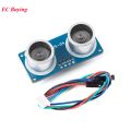 RUS-04 Ultrasonic Module with RGB Light Distance Ranging Sensor Compatible HC-SR04 Obstacle Avoidance for Arduino Smart Car Robo. 