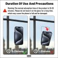 Silicone Suction Pad Phone Holder Self-Adhesive Rubber Mat 8x5.5cm. 