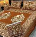 5 pcs velvet bet sheet high quailty two motive. 