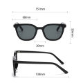 Glass UV400 Protection Flat Mirror Eyeglasses Eyewear Glasses 2022 Summer Korean Version Retro Men Women Trend Sunglasses Couple. 
