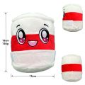 Cross-border new arrival lankybox Transformation Cat Paper Box Villain Pillow Carton Head Cover Plush Toy Doll Doll. 